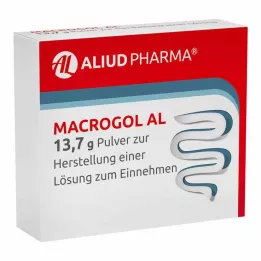 MACROGOL AL 13,7 g de poudre pour solution buvable, 50 pcs