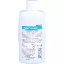SKINMAN Flacon distributeur complet de désinfectant pour les mains, 500 ml