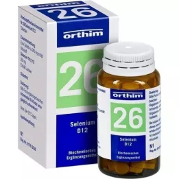 BIOCHEMIE Orthim 26 Sélénium D 12 comprimés, 100 pc