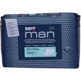 SENI Insert de lincontinence de lhomme Extra, 15 pc
