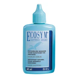 Nettoyage des prothèses dentaires Ecosym Gel quotidien, 60 ml