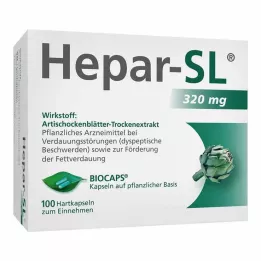 HEPAR-SL Gélules dures de 320 mg, 100 pièces