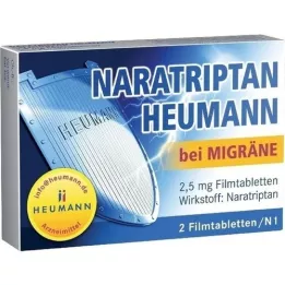 NARATRIPTAN Heumann à la migraine 2,5 mg de films de film,pc