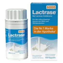 Lactrase 6 000 capsules FCC, 100 pc