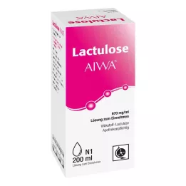 LACTULOSE AIWA 670 mg / ml de solution à prendre, 200 ml