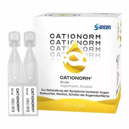 CATIONORM SD Pipettes sinusoïdales à dose unique, 30X0,4 ml