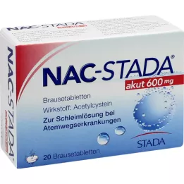 Tablettes effervescentes de Nac Stada Akut 600 mg, 20 pc