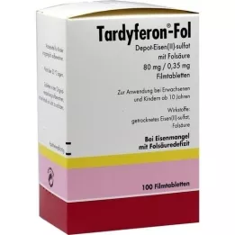 TARDYFERON-fol depot-eisen (ii) -sul.fols.filmtab., 100 pc