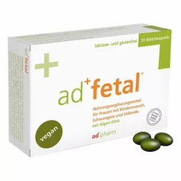 ADFETAL Pack mensuel de capsules molles, 30 pcs