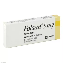FOLSAN Comprimés de 5 mg, 50 pièces
