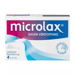 MICROLAX Lavements rectaux en solution, 4X5 ml