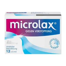 MICROLAX Lavements rectaux en solution, 12X5 ml
