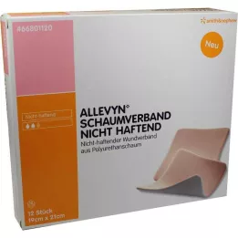ALLEVYN Pansement mousse 19x21 cm non adhérent, 12 pcs
