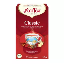 YOGI TEA Sachets filtres à thé classiques, 17 x 2,2 g