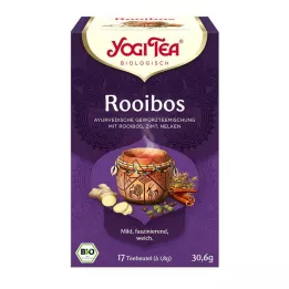 YOGI TEA Sachets filtrants de thé rooibos biologique, 17 x 1,8 g