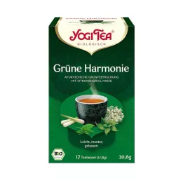 Yogi thé vert harmonie organique, 17x1,8 g