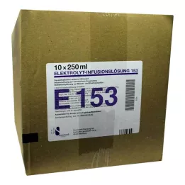 ELEKTROLYT inf.-lsg. 153 bouteille PE-, 10x250 ml