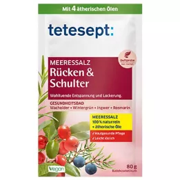 Tetesept Sel de mer retour et épaule, 80 g