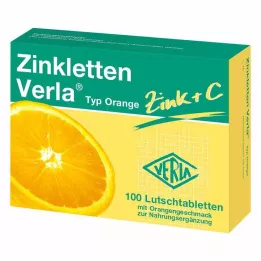 ZINKLETTEN Pastilles à lorange Verla, 100 pièces