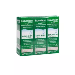 ESPUMISAN Émulsion, 3x32 ml