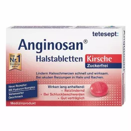 TETESEPT Pastilles pour la gorge Anginosan sans sucre, cerise, 20 pcs
