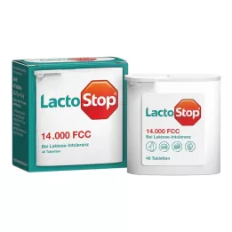 LACTOSTOP 14 000 FCC Distributeur de comprimés, 40 pièces