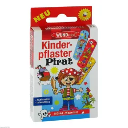 Pirate en plâtre pour enfants, 10 pièces