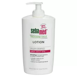 SEBAMED Lotion sans parfum pour peau sèche Urée 10 %, 400 ml