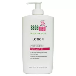 SEBAMED Lotion sans parfum pour peau sèche Urée 5%, 400 ml