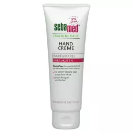 SEBAMED Crème mains sans parfum pour peaux sèches Urée 5 %, 75 ml