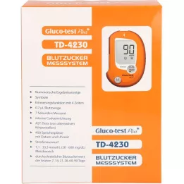 GLUCO TEST Plus 10 Set mg/dl, 1 pc