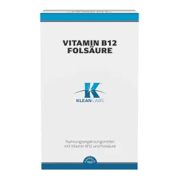 Capsules de vitamine B12 + acide folique, 100 pièces