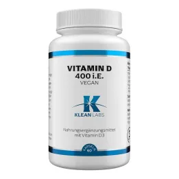 Capsules de vitamine D 400 UI, 60 pc