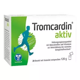 TROMCARDIN Sachet de granulés actifs, 20 pièces