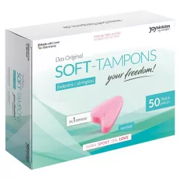 SOFT TAMPONS normal, 50 pièces