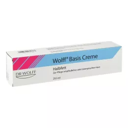 Semi-graisse de la crème de base Wolff, 250 ml