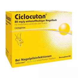 CICLOCUTAN Vernis à ongles à 80 mg/g de principe actif, 6 g