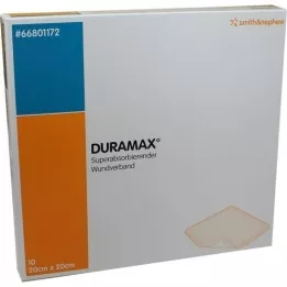 DURAMAX Association des plaies 20x20 cm, 10 pc