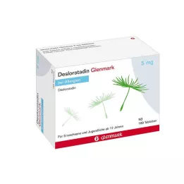DESLORATADIN Comprimés Glenmark 5 mg, 100 pièces