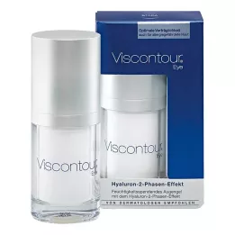 Viscontour Solution de pompage des yeux, 15 ml