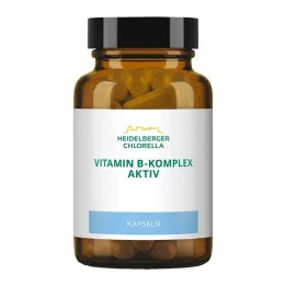 Capsules actives du complexe de vitamine B, 60 pièces