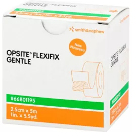 OPSITE Pansement doux Flexifix 2,5 cm x 5 m, 1 pièce