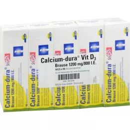 CALCIUM DURA Vit D3 Brause 1200 mg / 800, cest-à-dire 50 pc