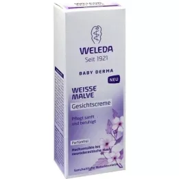 WELEDA crème pour le visage malve blanc, 50 ml