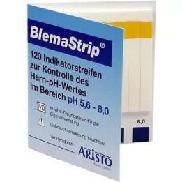 BLEMASTRIP pH 5.6-8.0 Brouilles de test, 120 pc