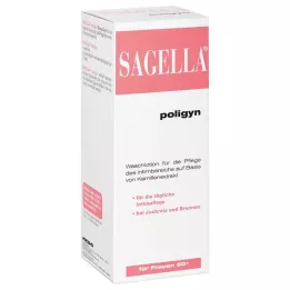 SAGELLA Lotion intime nettoyante Poligyn pour femmes de 50 ans et plus, 100 ml