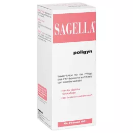 SAGELLA Lotion intime nettoyante Poligyn pour femmes de 50 ans et plus, 250 ml
