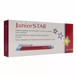 JUNIORSTAR Dispositif dinjection rouge, 1 pièce