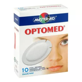OPTOMED Compresses oculaires stériles auto-adhésives, 10 pièces