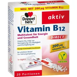 DOPPELHERZ Vitamine B12 DIRECT Pellets, 20 pc